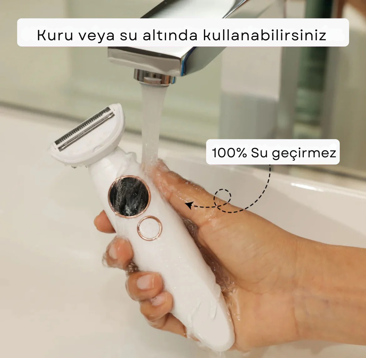 5' li Bayan Traş Makinesi Seti